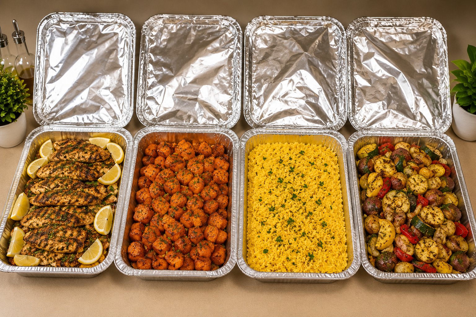Catering setup by AYM's Kitchen